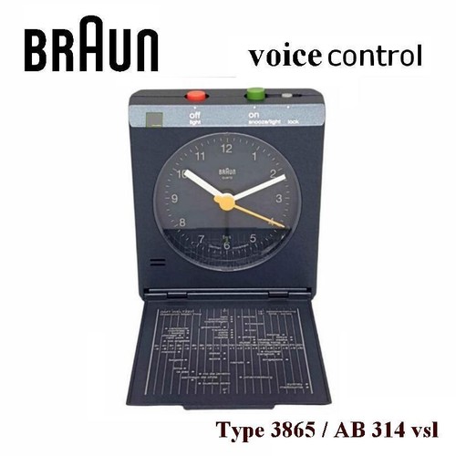 Braun reise tisch - reise-, wecker
