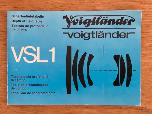 Voigtländer vsl - voigtländer, 1